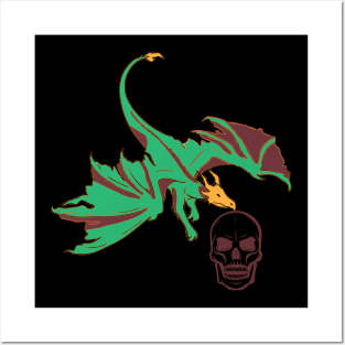 Dragon T SHIRT Posters and Art